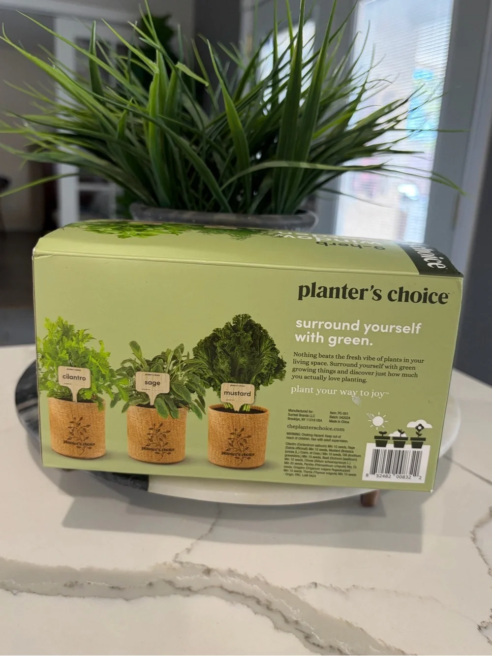 9-Herb Window Garden Kit – Green
